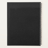 Carnet de planification (Dos)