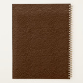 Carnet de planification (Dos)