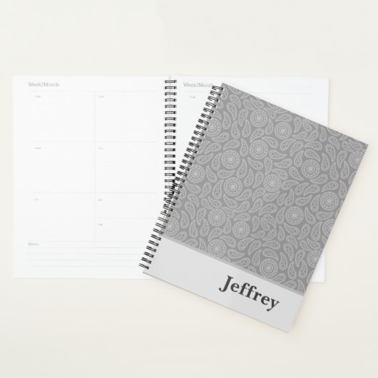 Carnet de planification (Devant avec enveloppe)
