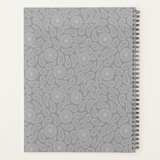 Carnet de planification (Dos)