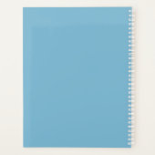 Carnet de planification (Dos)