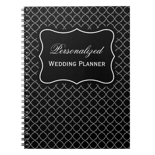 Carnet de planification de mariage à spirale avec (Devant)