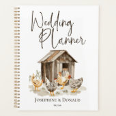 Carnet de planification de mariage Country Farm Ch (Devant)