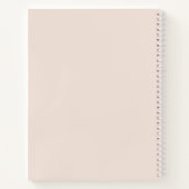 Carnet de planification de mariage de mariée perso (Dos)