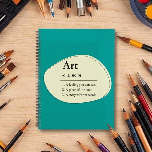 Carnet de planification de style de dictionnaire d