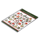 Carnet de planification des fêtes de compte à rebo (Côté gauche)