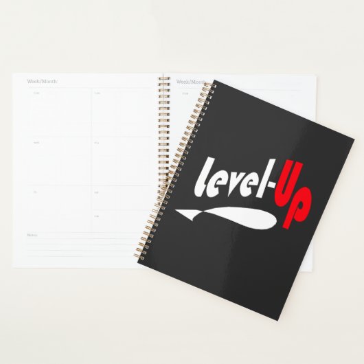 carnet de planification en spirale (Devant avec enveloppe)