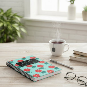 Carnet de planification floral personnalisé 2026