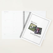 Carnet de planification personnalisé pour animaux (Devant avec enveloppe)