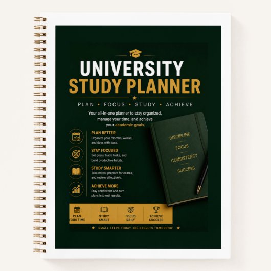Carnet de planification pour étudiants (Devant)