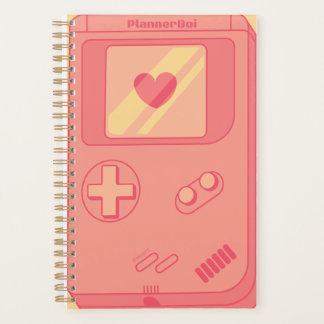 Carnet de planification pour fille de gamer
