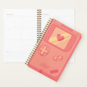 Carnet de planification pour fille de gamer (Devant avec enveloppe)