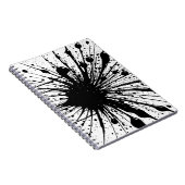 Carnet de plaque d'encre noire (Côté Droit)