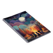 Carnet de Pleine lune Whimsical Campfire (Côté Droit)