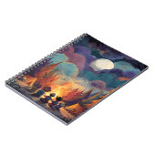 Carnet de Pleine lune Whimsical Campfire (Côté gauche)