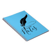 carnet de plume personnalisée (Côté Droit)
