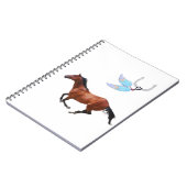 Carnet de plumes de cheval Thoroughbred (Côté gauche)