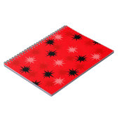Carnet de poche atomique Red Starburst (Côté gauche)