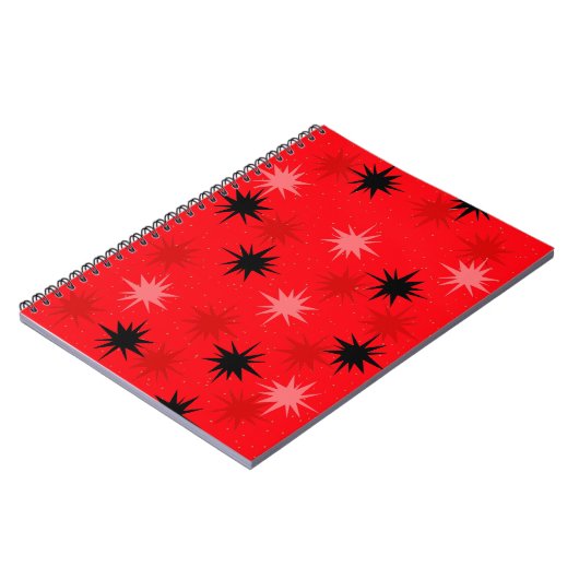 Carnet de poche atomique Red Starburst (Côté gauche)