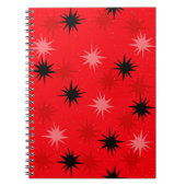 Carnet de poche atomique Red Starburst (Devant)
