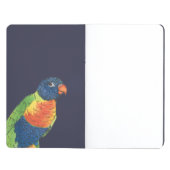 Carnet De Poche Petit motif de perroquets (Coin intérieur)