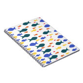 Carnet de poissons colorés (Côté Droit)