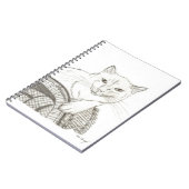 Carnet de portrait de Cat Ragdoll (Côté gauche)