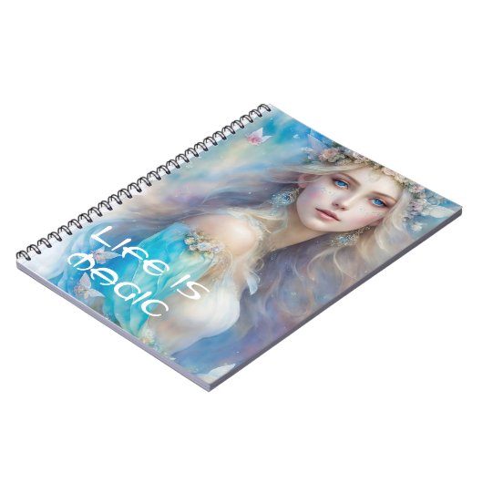 Carnet de portrait de fées d'eau (Côté gauche)