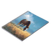 Carnet de prairie à chevaux paisible (Côté gauche)