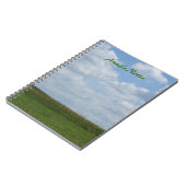 Carnet de prairie d'été personnalisé (Côté gauche)