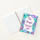 Carnet de prière Florale Aquarelle (Intérieur)