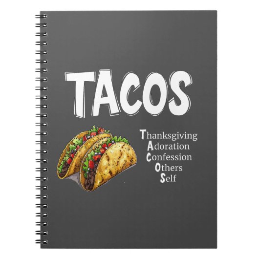 CARNET de prière TACOS (Devant)