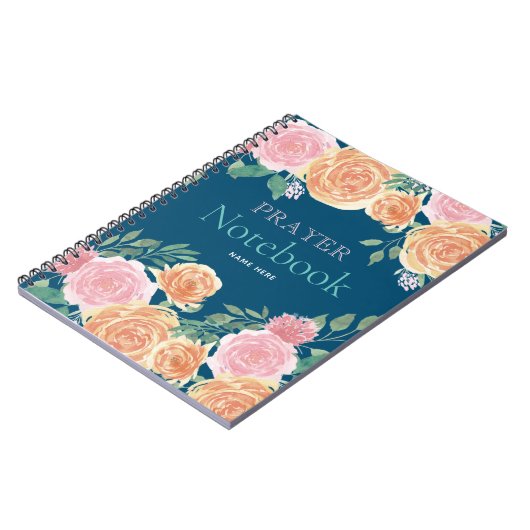 Carnet de prières florales (Côté gauche)