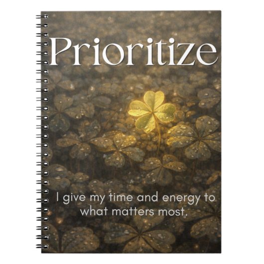 Carnet de productivité motivationnel (Devant)