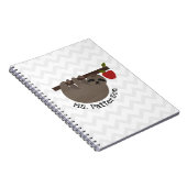 Carnet de professeur de Chevron de pommier de (Côté Droit)