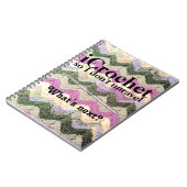 Carnet de projet de crochet (Côté gauche)