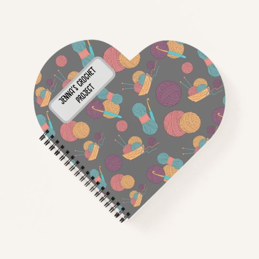 Carnet de projet de fils personnalisé (Devant)