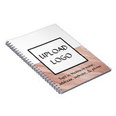 Carnet de promotion d'entreprise à logo minimalist (Côté Droit)