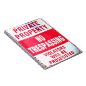 carnet de propriété privée (Côté Droit)