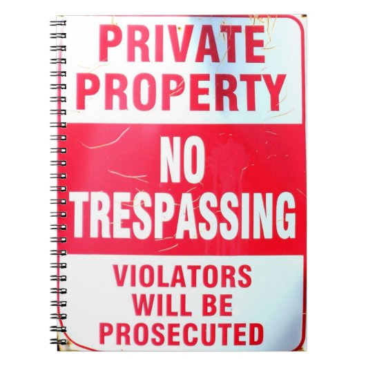 carnet de propriété privée (Devant)