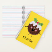 Carnet de pudding de Noël personnalisé (À l'intérieur)