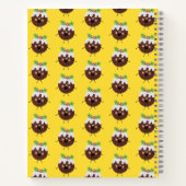 Carnet de pudding de Noël personnalisé (Dos)