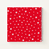 Carnet de pudding de Noël personnalisé (Dos)