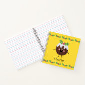 Carnet de pudding de Noël personnalisé (Intérieur)