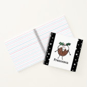 Carnet de pudding de Noël personnalisé (Intérieur)