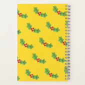 Carnet de pudding de Noël personnalisé (Verso)