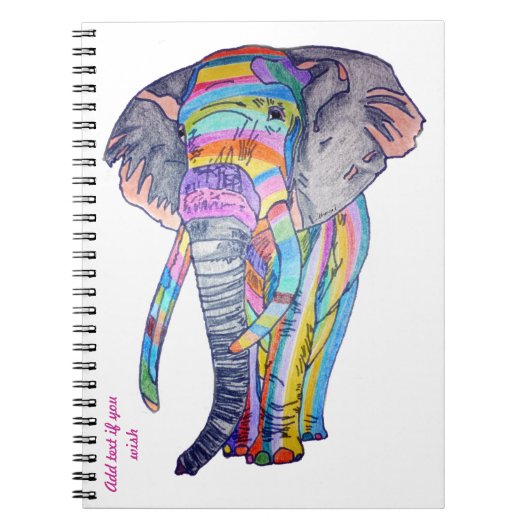 Carnet de Rainbowphant (Devant)