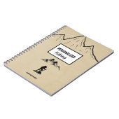 Carnet de Randonnée personnalisé (Côté gauche)