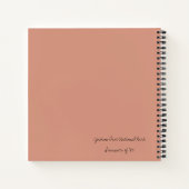 Carnet de randonneur Alien pourpre flou (Dos)