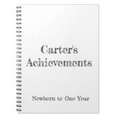 Carnet de réalisation de la photo spirale (Devant)